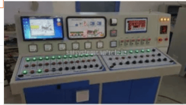 PLC with SCADA Control Panel